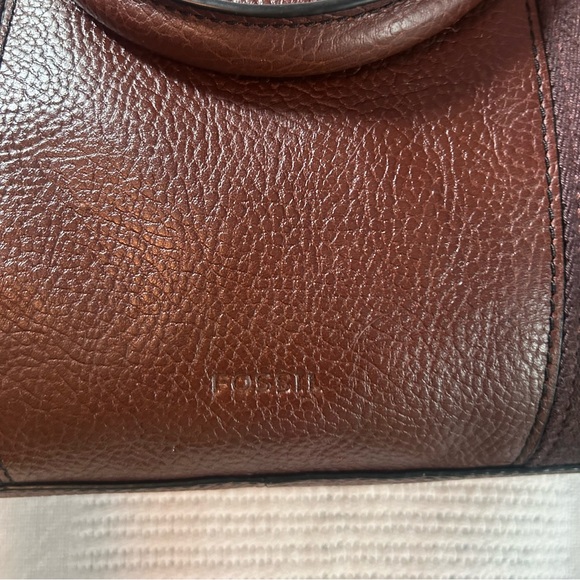 Fossil Houston Zip Top Workbag Laptop Bag - Picture 4 of 9